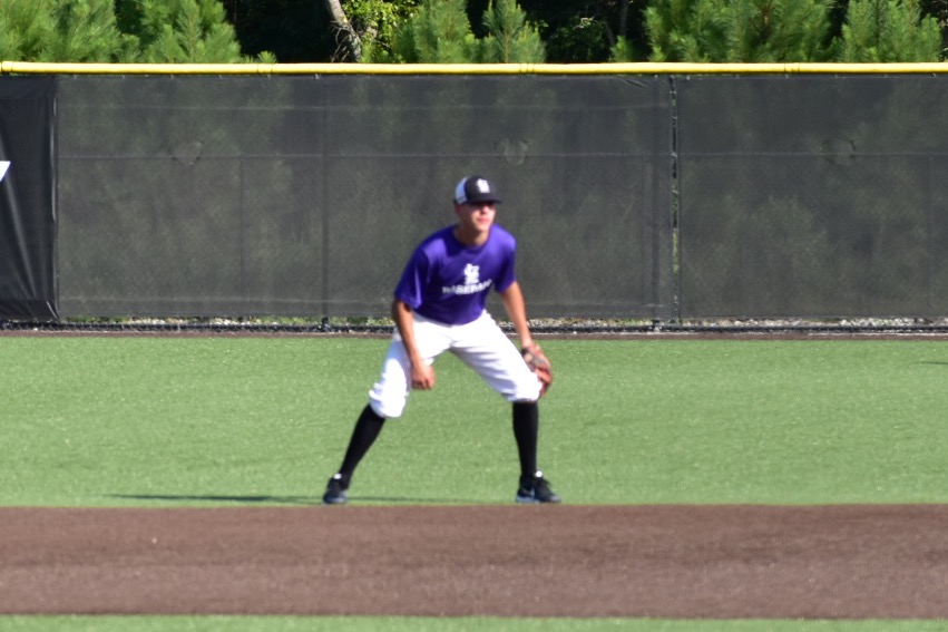 Check out the academic portfolio of the college baseball player Easton Cline